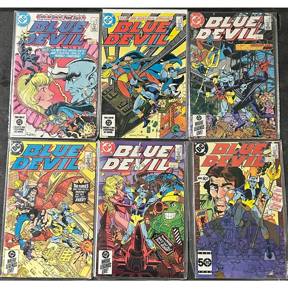 Blue Devil #7 - 12 (1985 DC) Lot of 6